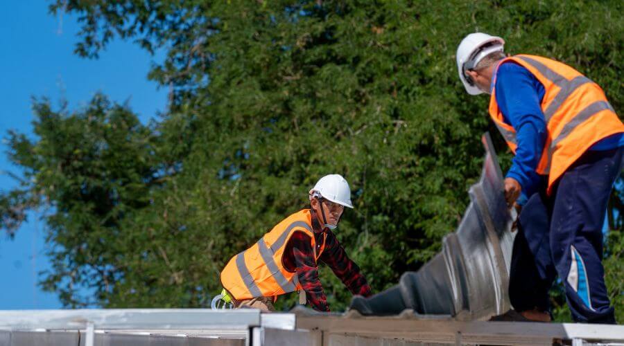 Professional metal roof installation in Oakton, VA